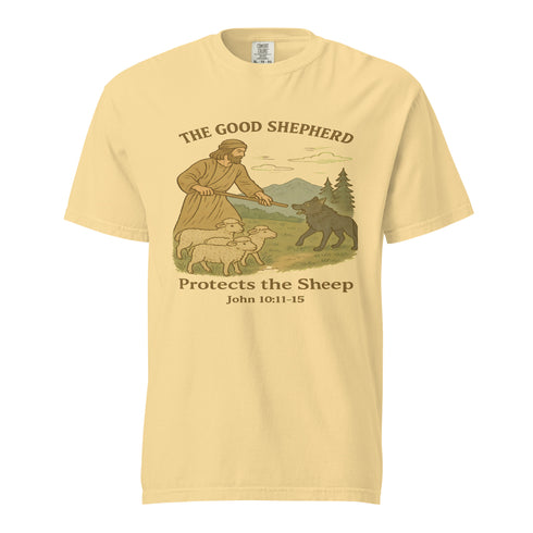 The Good Shepard Christian Bible Verse T-Shirt